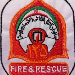 آرم آتش نشانی جهت نصب روی بازو