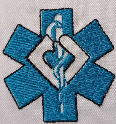 آرم اورژانس جهت نصب روی سینه